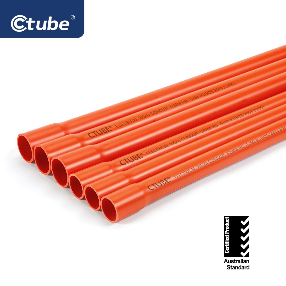 PVC Rigid Conduit Orange