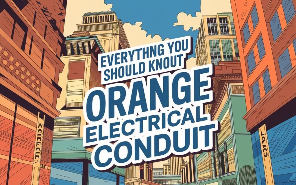 Everything You Should Know About Orange Electrical Conduit