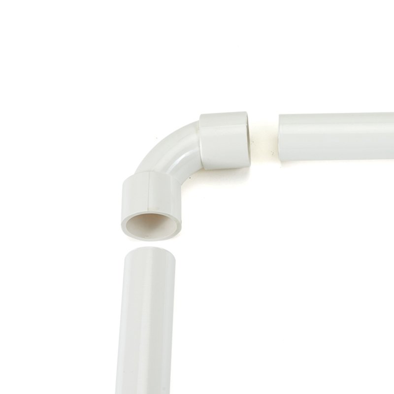 elbow connector white