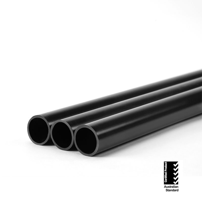 PVC rigid conduit Black