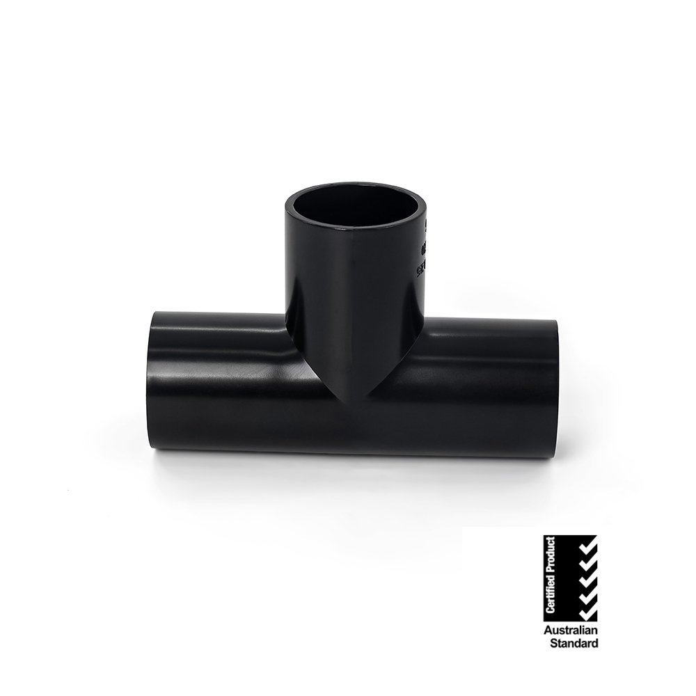 tee fittings without lid black